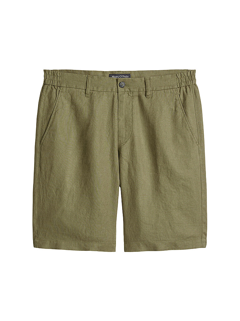 Shorts en lin olive 32