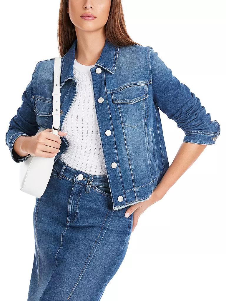 MARC CAIN  | Jeansjacke | Bleu