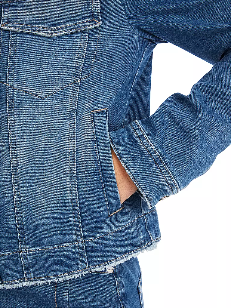 MARC CAIN  | Jeansjacke | Bleu