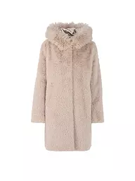 MARC CAIN  | Manteau en fausse fourrure | Crème