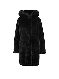 MARC CAIN  | Manteau en fausse fourrure | Noir