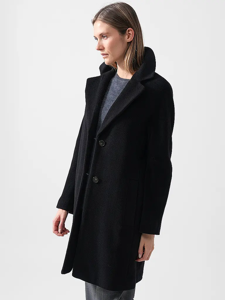 MARC CAIN  | Nom du produit: Manteau en laine | Noir