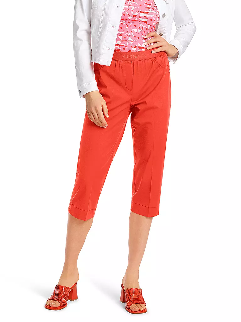 MARC CAIN  | Pantalon Slim Fit FATSA | rot