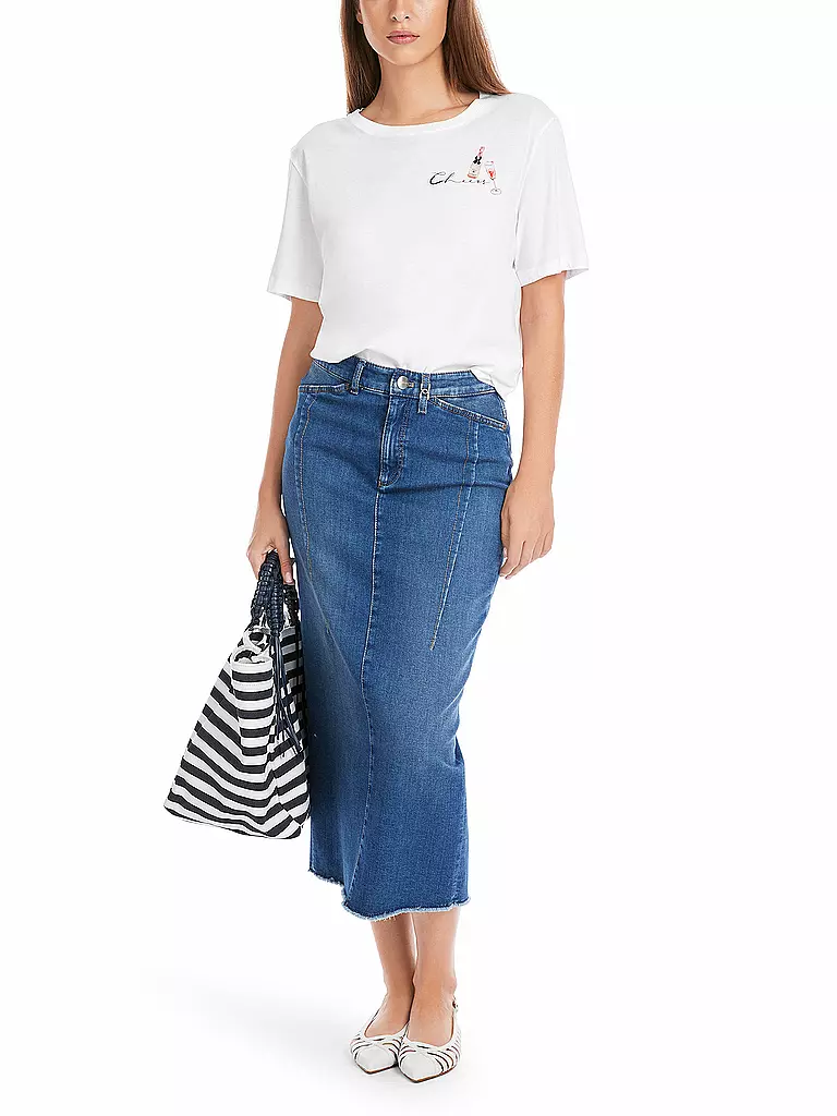 MARC CAIN  | T-shirt | Bleu foncé