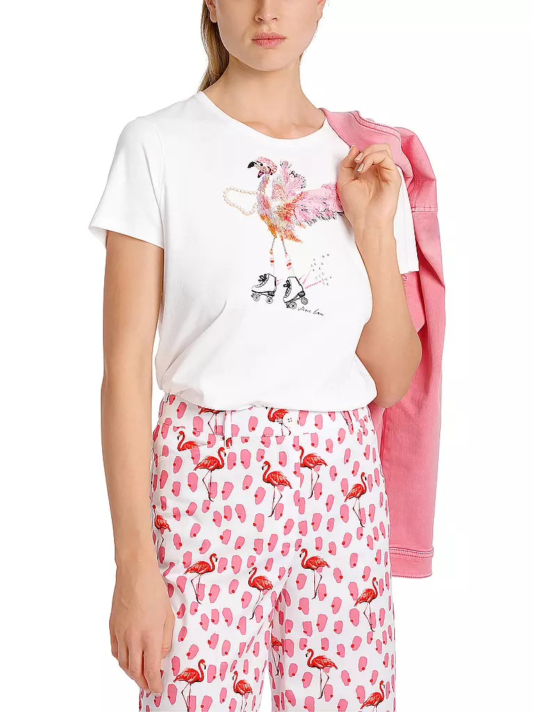 MARC CAIN  | T-Shirt | Blanc