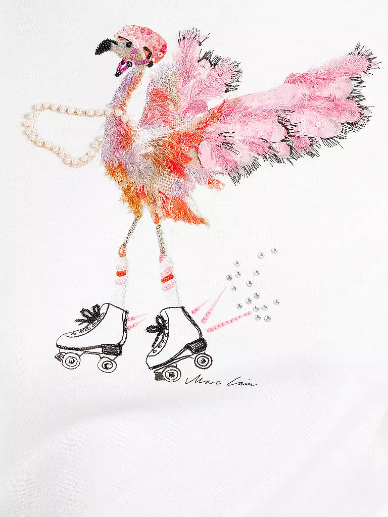 MARC CAIN  | T-Shirt | Blanc