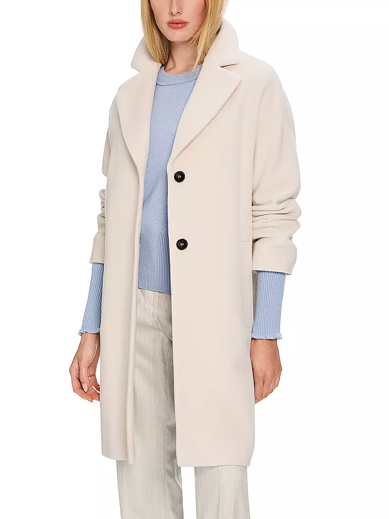 MARC CAIN  | Wollmantel | Crème