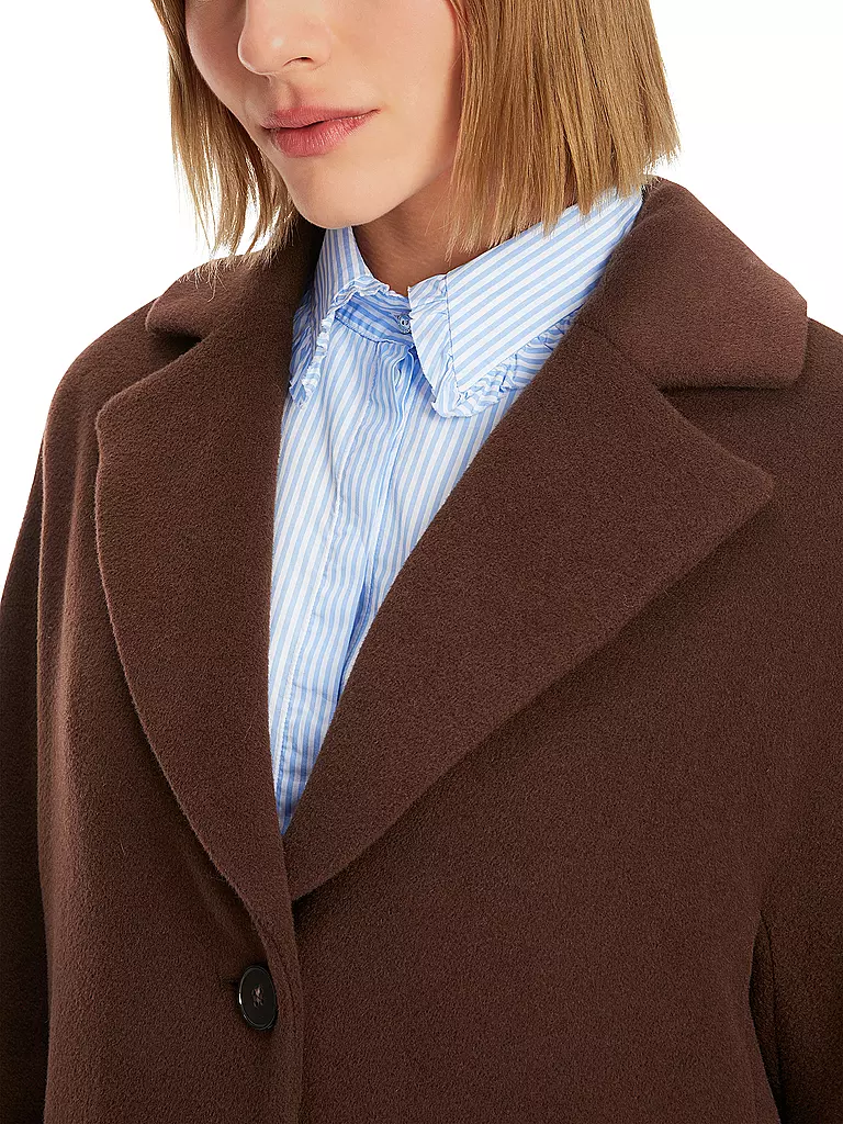 MARC CAIN  | Wollmantel | Marron