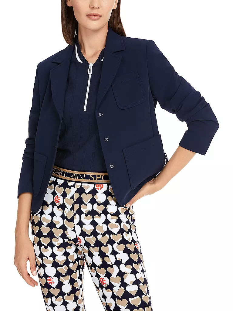 MARC CAIN | Blazer | Bleu foncé