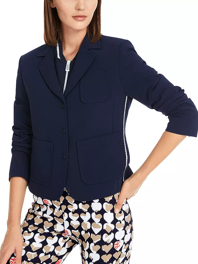MARC CAIN | Blazer | Bleu foncé