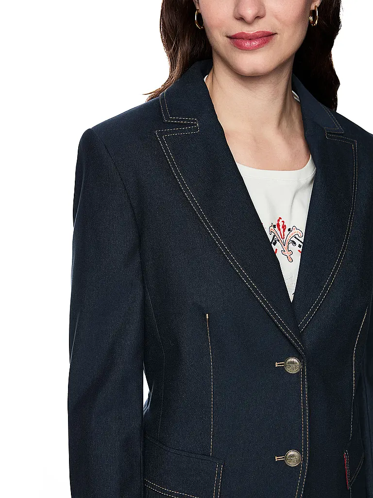 MARC CAIN | Blazer | Bleu foncé