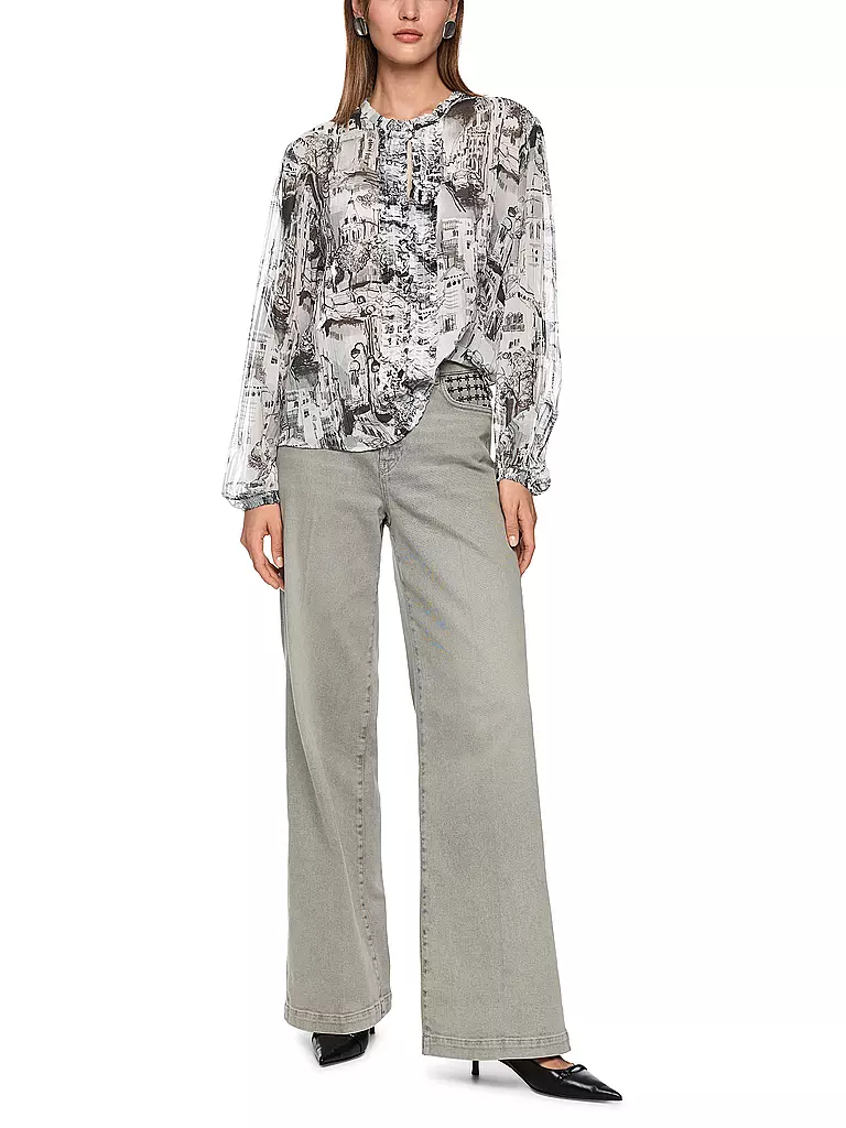 MARC CAIN | Blouse | hellgrau