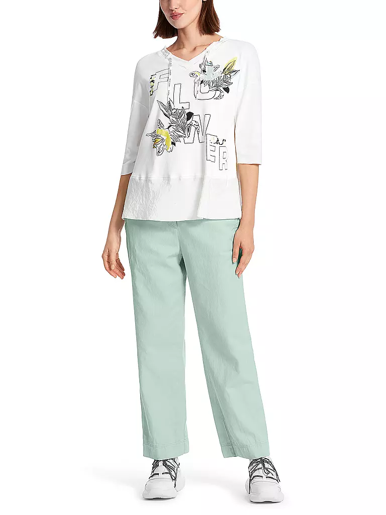 MARC CAIN | Blouse-chemise | Crème