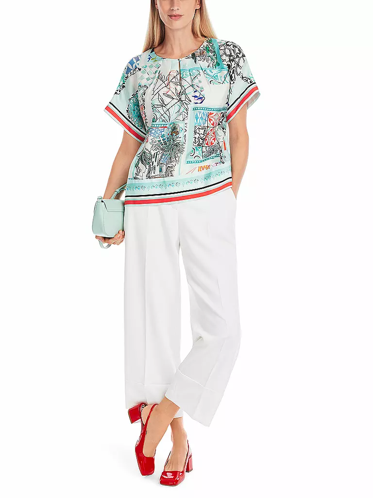 MARC CAIN | Blouse-chemise | Bleu