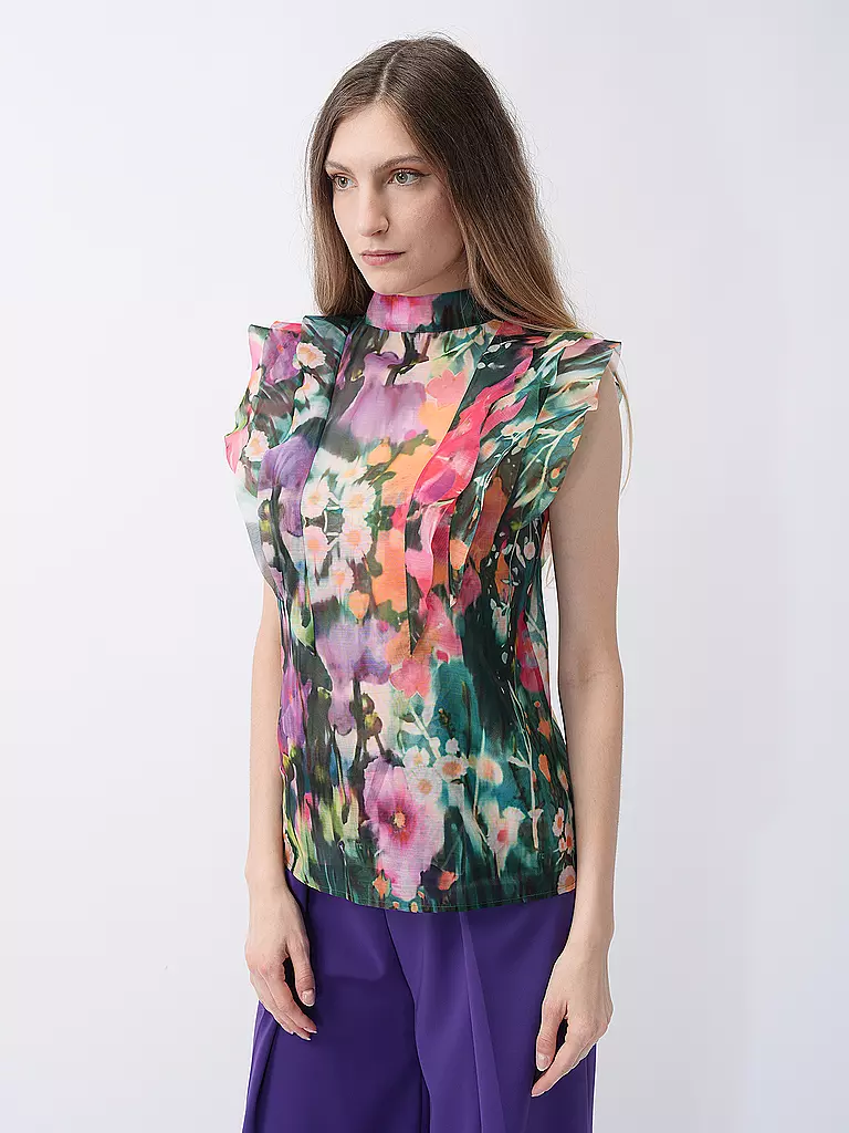 MARC CAIN | Bluse  | Vert foncé