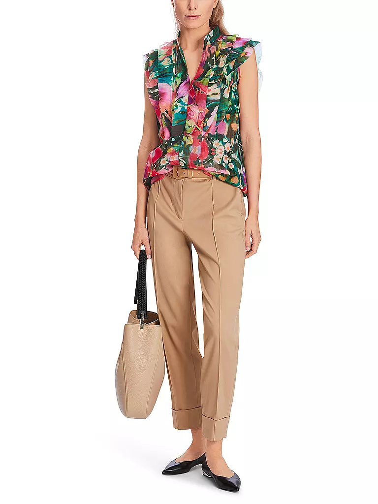 MARC CAIN | Bluse  | Vert foncé