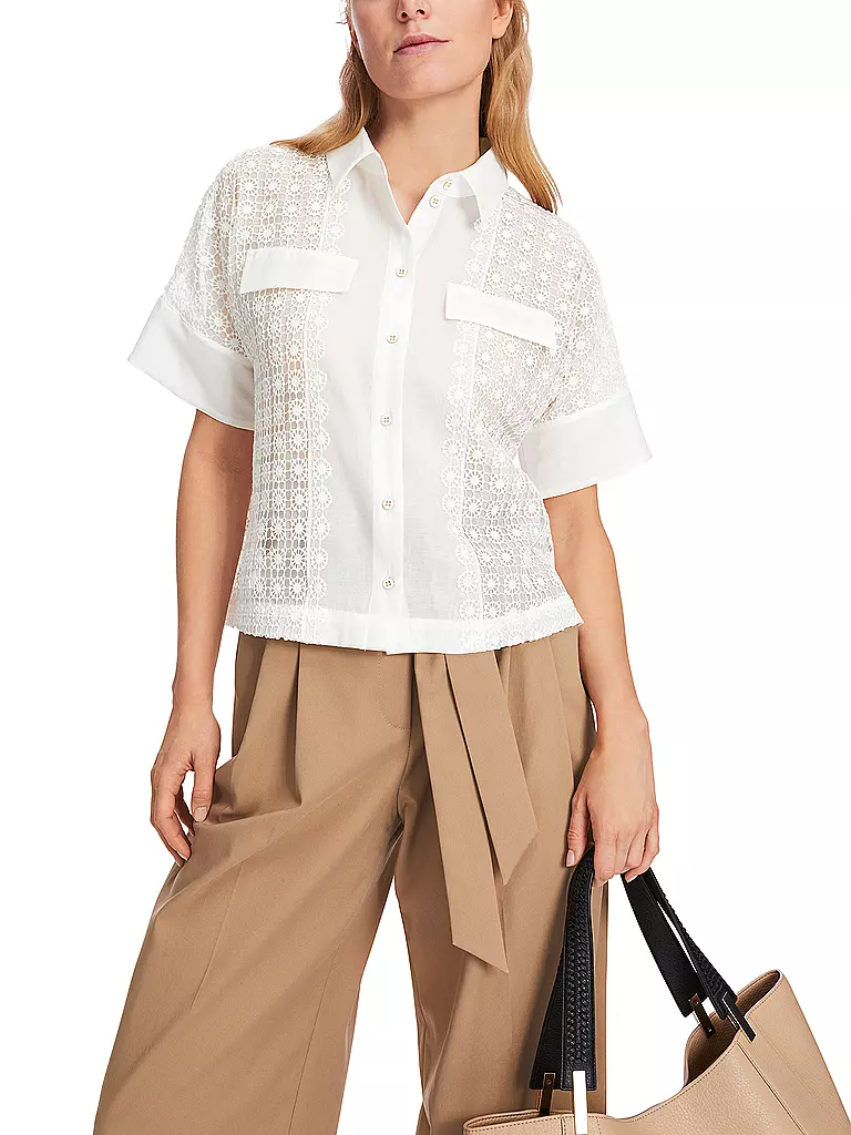 MARC CAIN | Bluse | Blanc