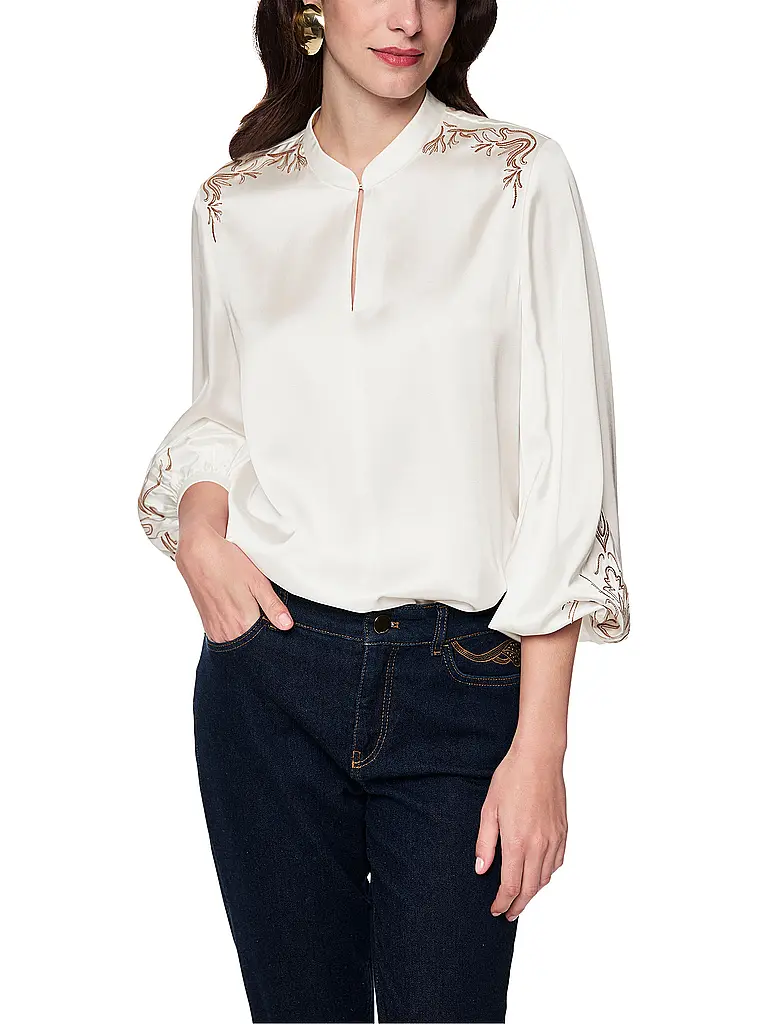 MARC CAIN | Bluse | Blanc