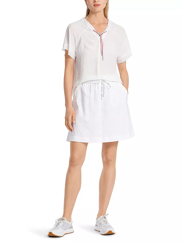 MARC CAIN | Blusenshirt  | Blanc