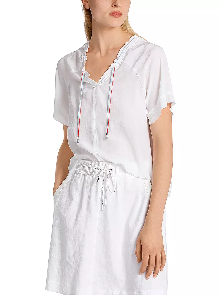 MARC CAIN | Blusenshirt  | Blanc