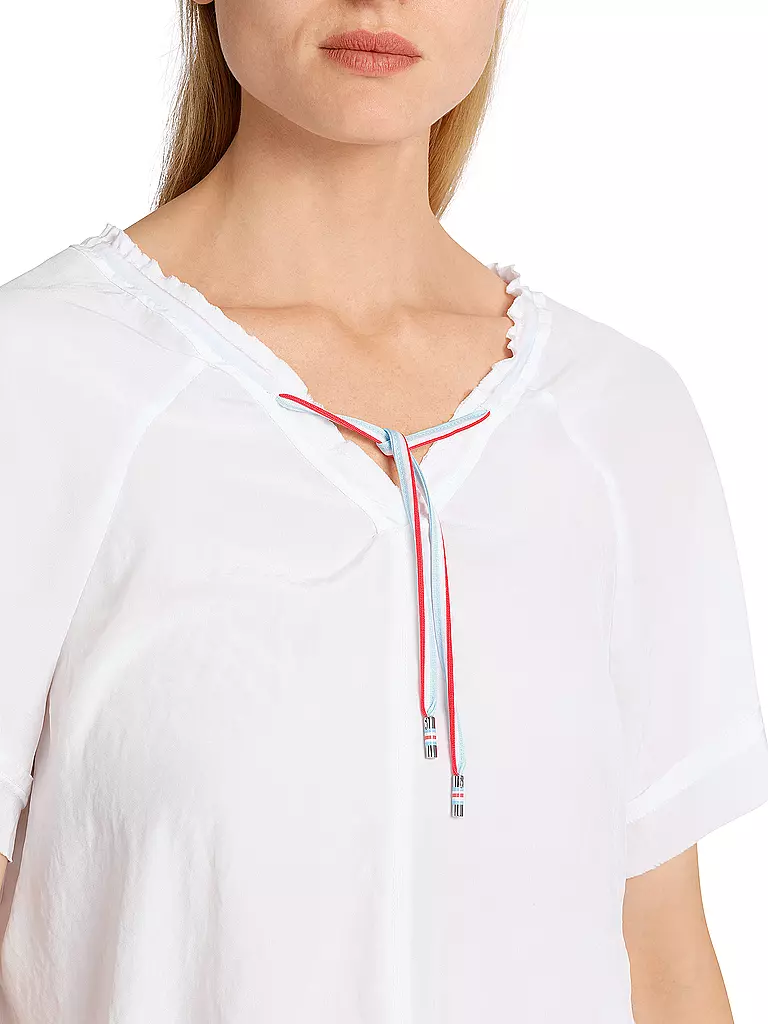 MARC CAIN | Blusenshirt  | Blanc