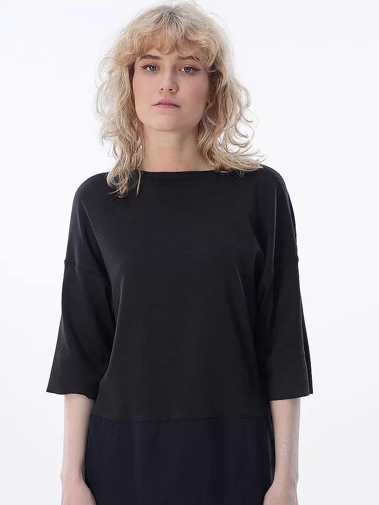 MARC CAIN | Blusenshirt | Bleu foncé