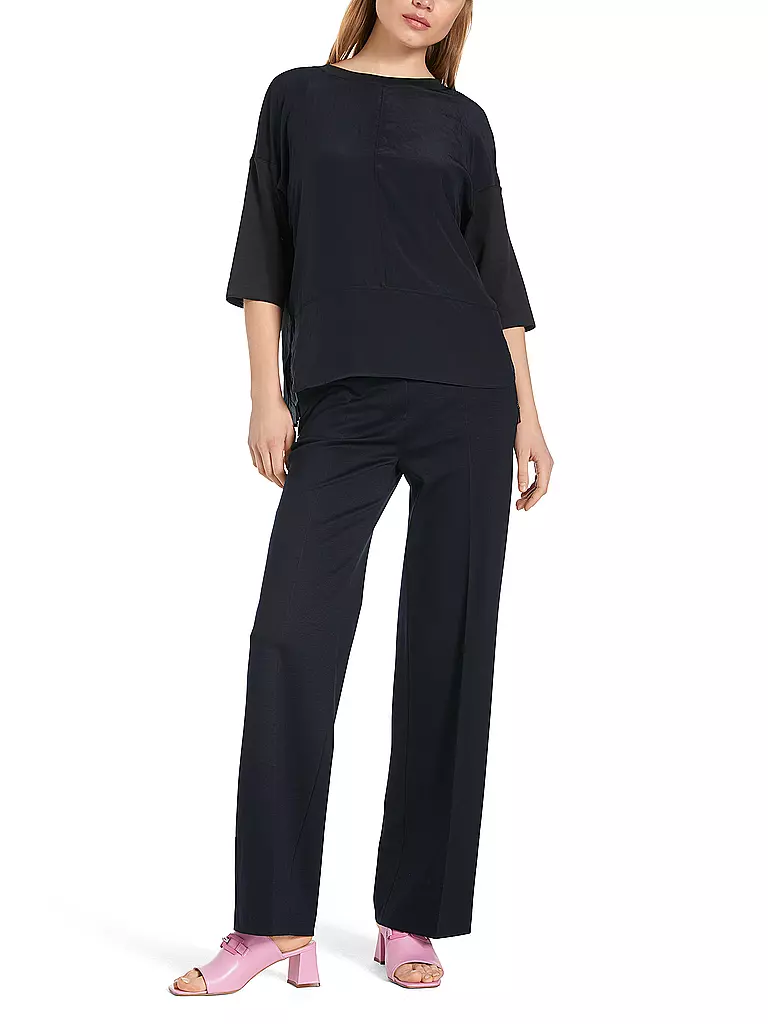 MARC CAIN | Blusenshirt | Bleu foncé