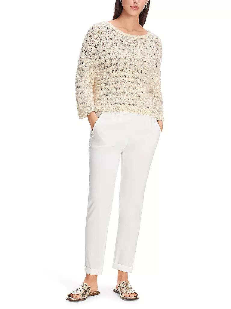 MARC CAIN | Businesshose 7/8 RHODOS | Blanc