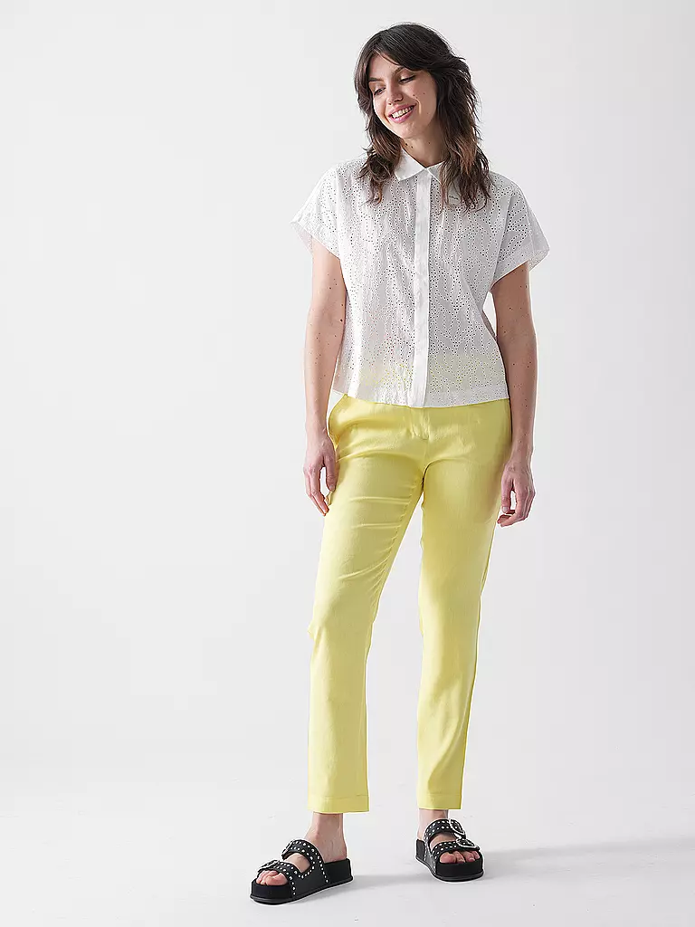 MARC CAIN | Businesshose 7/8 RHODOS | Jaune