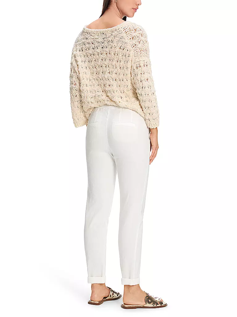 MARC CAIN | Businesshose 7/8 RHODOS | Blanc