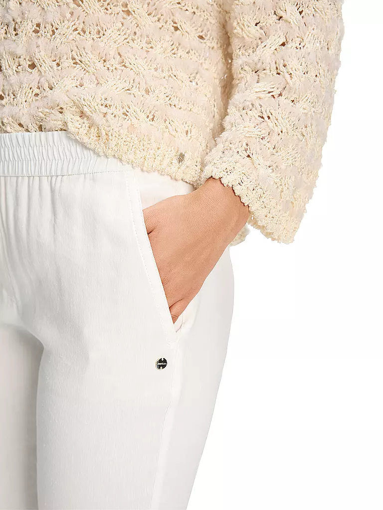 MARC CAIN | Businesshose 7/8 RHODOS | Blanc