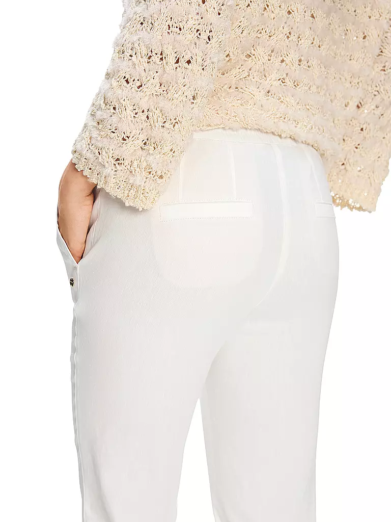 MARC CAIN | Businesshose 7/8 RHODOS | Blanc
