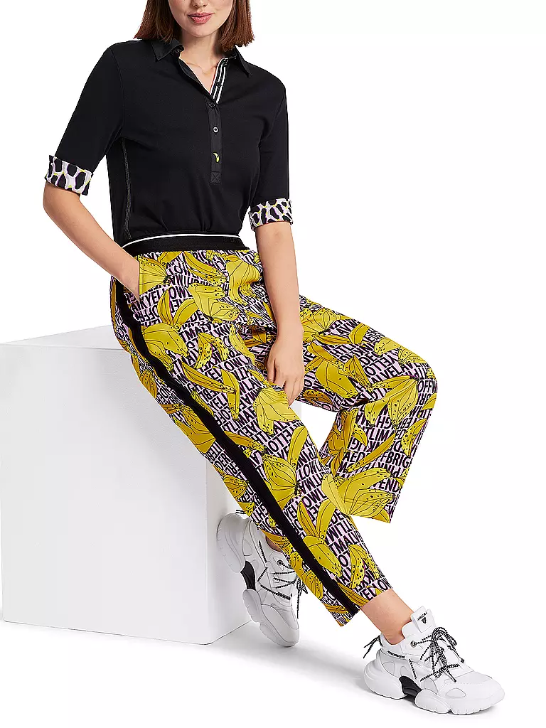 MARC CAIN | Businesshose 7/8 | Jaune
