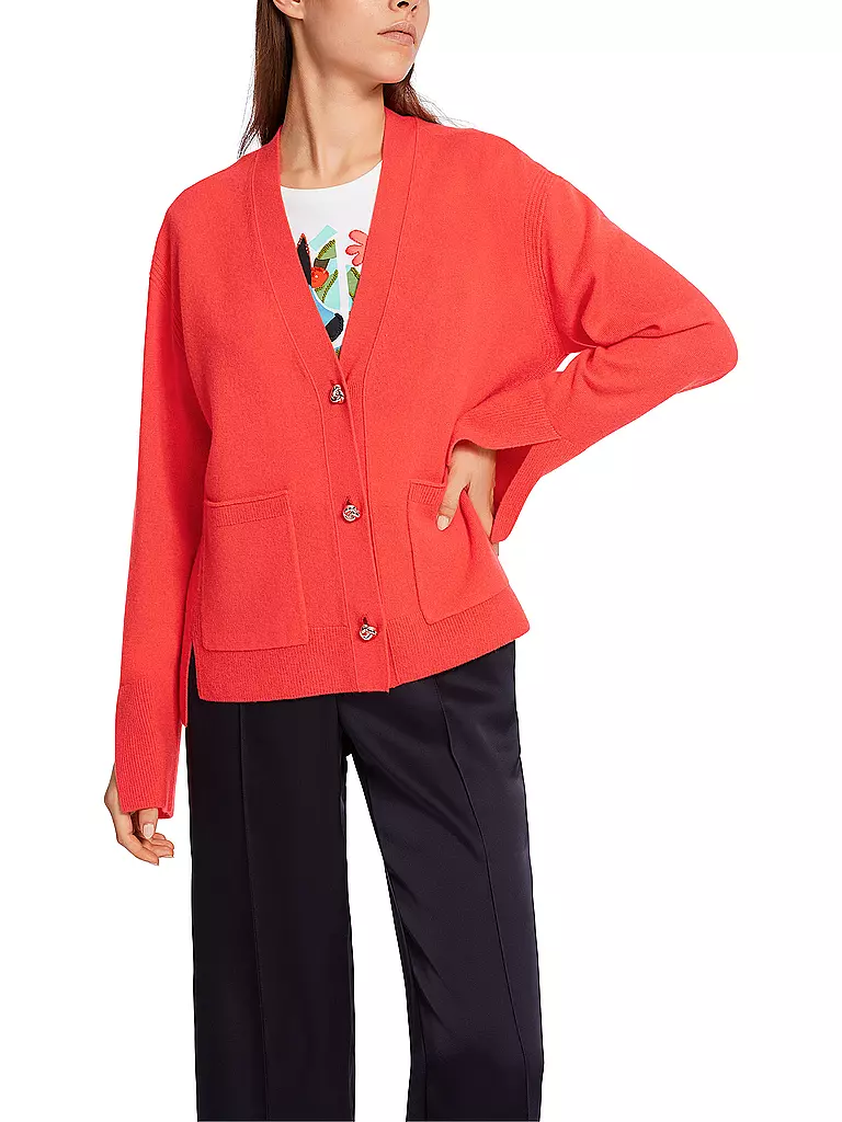 MARC CAIN | Cardigan | Rouge