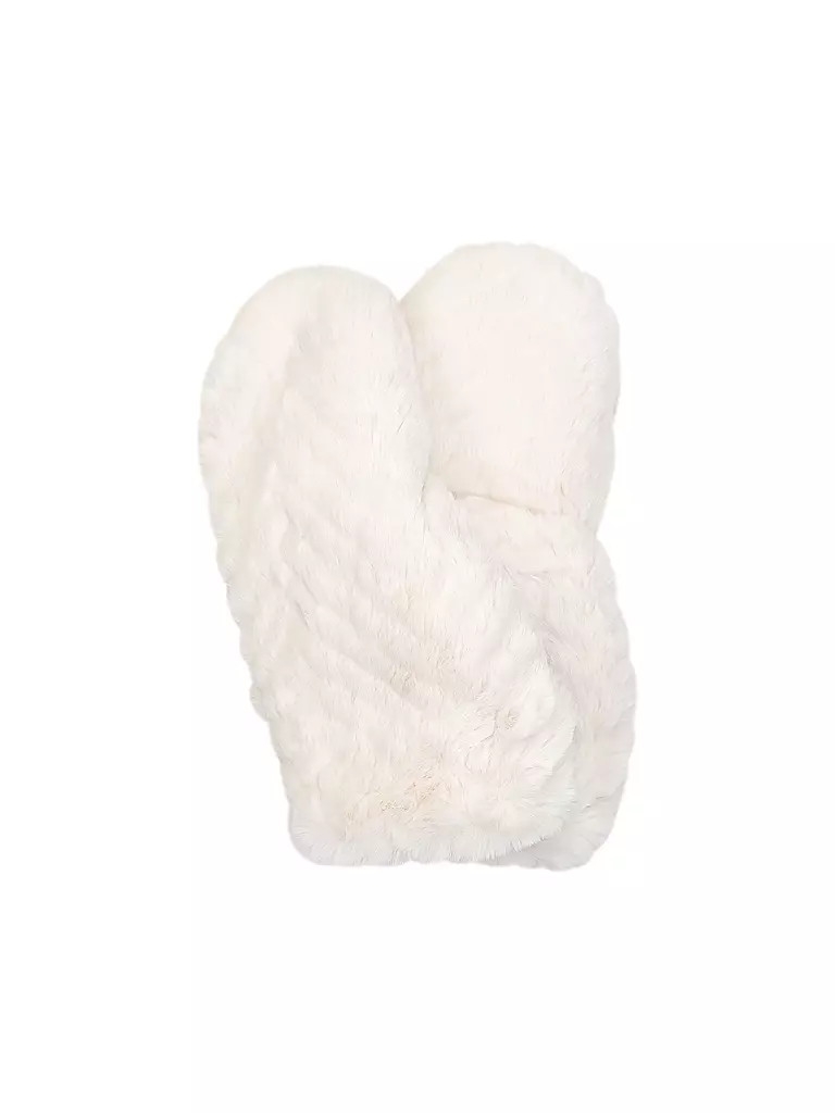 MARC CAIN | Gants aspect fourrure | grau