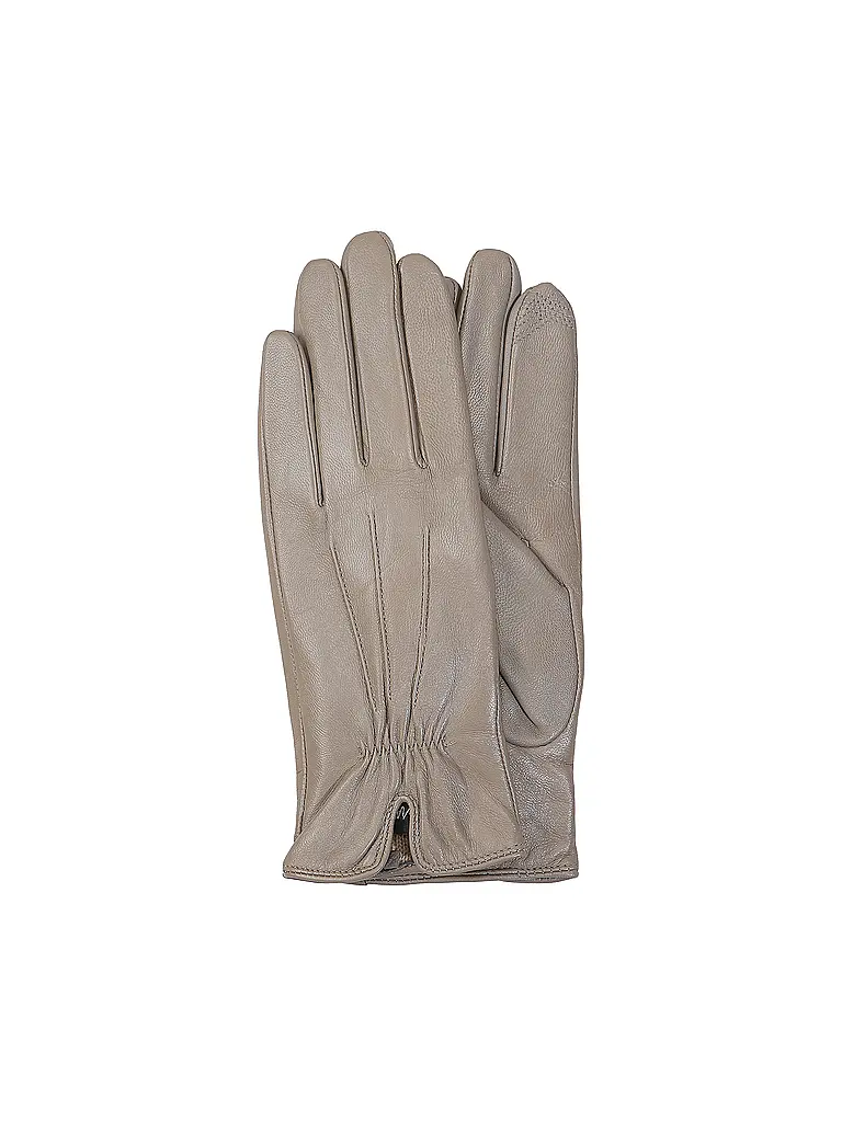 MARC CAIN | Gants en cuir | grau