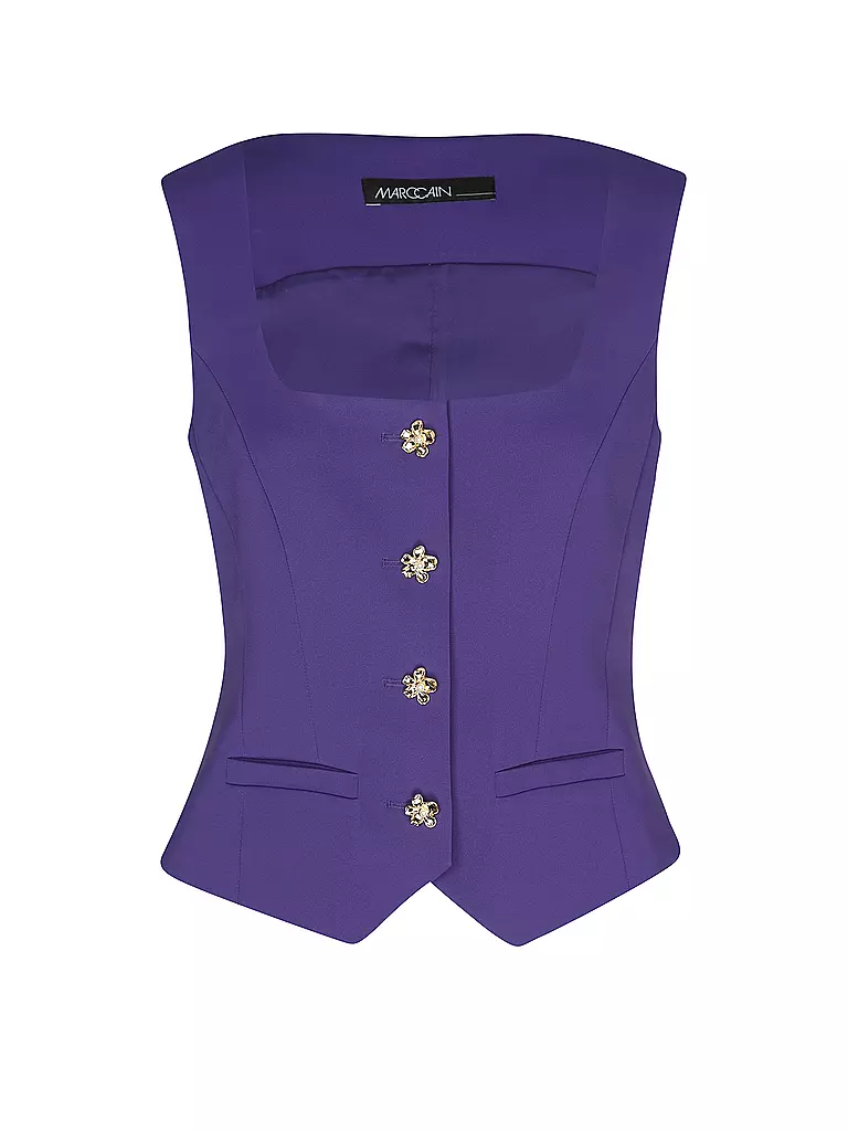 MARC CAIN | Gilet de tailleur | lila