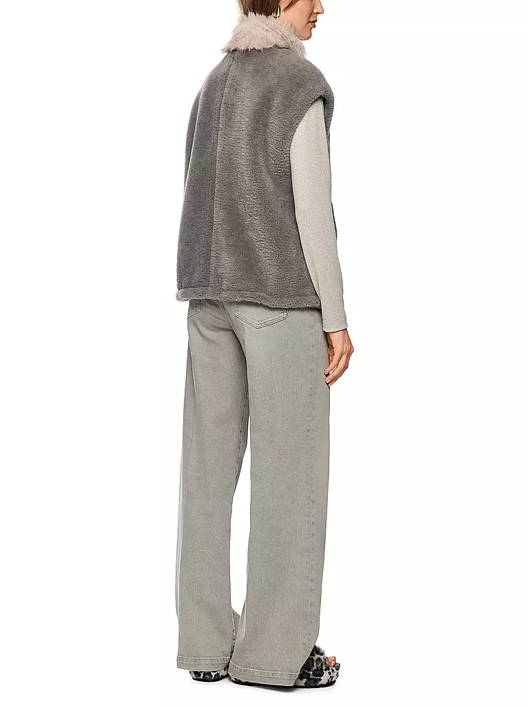 MARC CAIN | Gilet en fausse fourrure | 