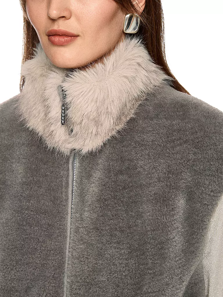 MARC CAIN | Gilet en fausse fourrure | 