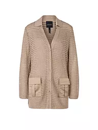 MARC CAIN | Gilet en tricot | Marron clair