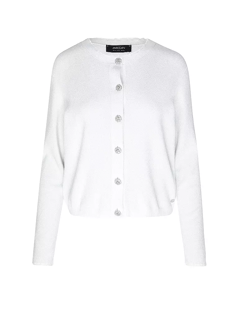 MARC CAIN | Gilet en tricot | Argent