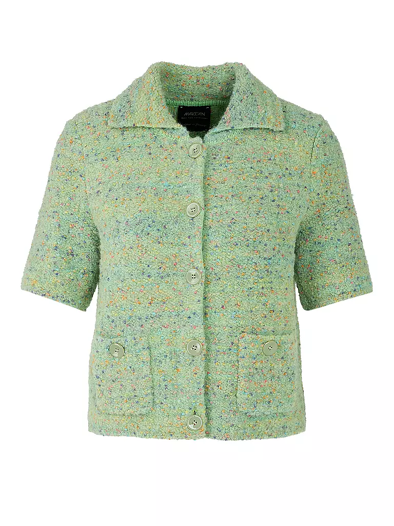 MARC CAIN | Gilet en tricot | Vert clair