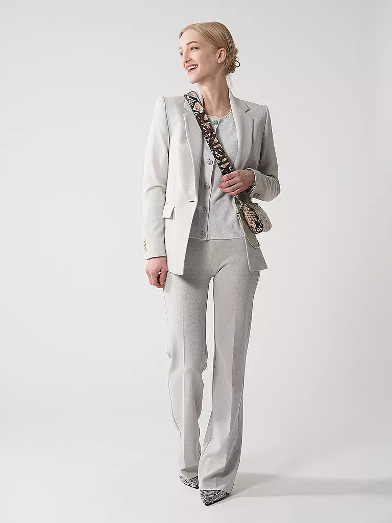 MARC CAIN | Gilet en tricot | Argent