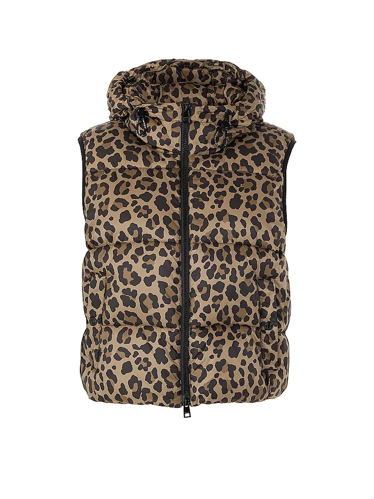 MARC CAIN | Gilet matelassé | hellbraun