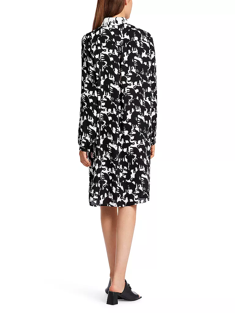 MARC CAIN | Hemdblusenkleid | Noir