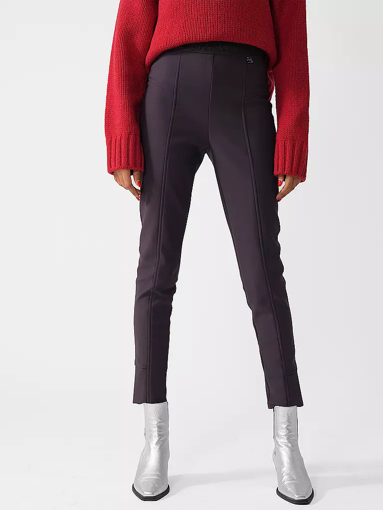 MARC CAIN | Highwaist Businesshose 7/8 SINNAR | Lilas