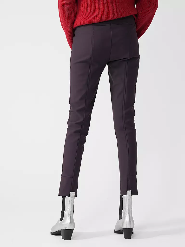 MARC CAIN | Highwaist Businesshose 7/8 SINNAR | Lilas