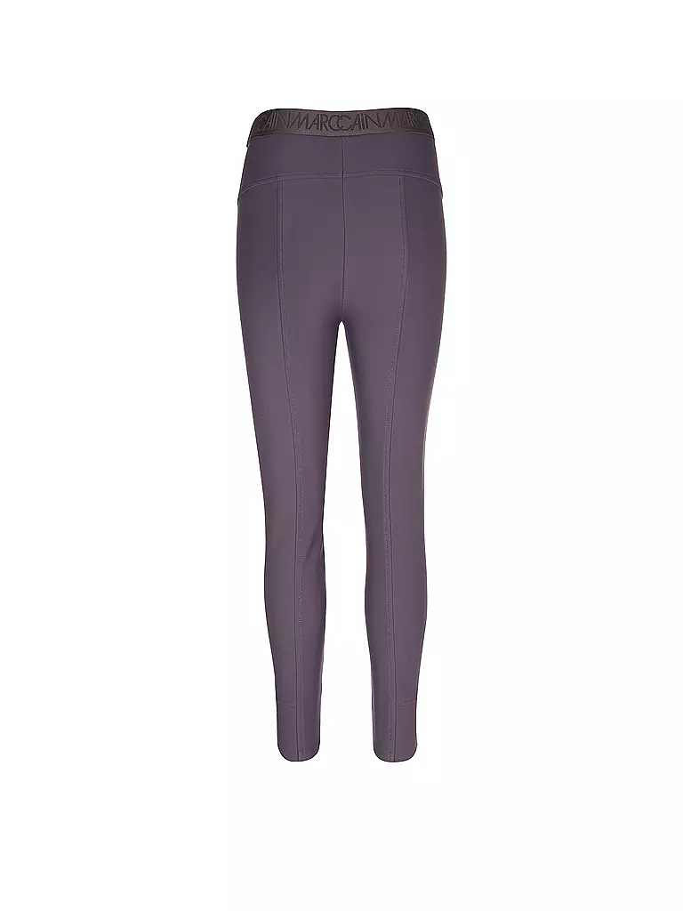 MARC CAIN | Highwaist Businesshose 7/8 SINNAR | Lilas