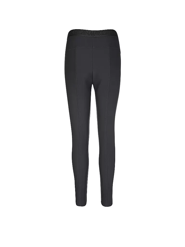 MARC CAIN | Highwaist Businesshose 7/8 SINNAR | Noir