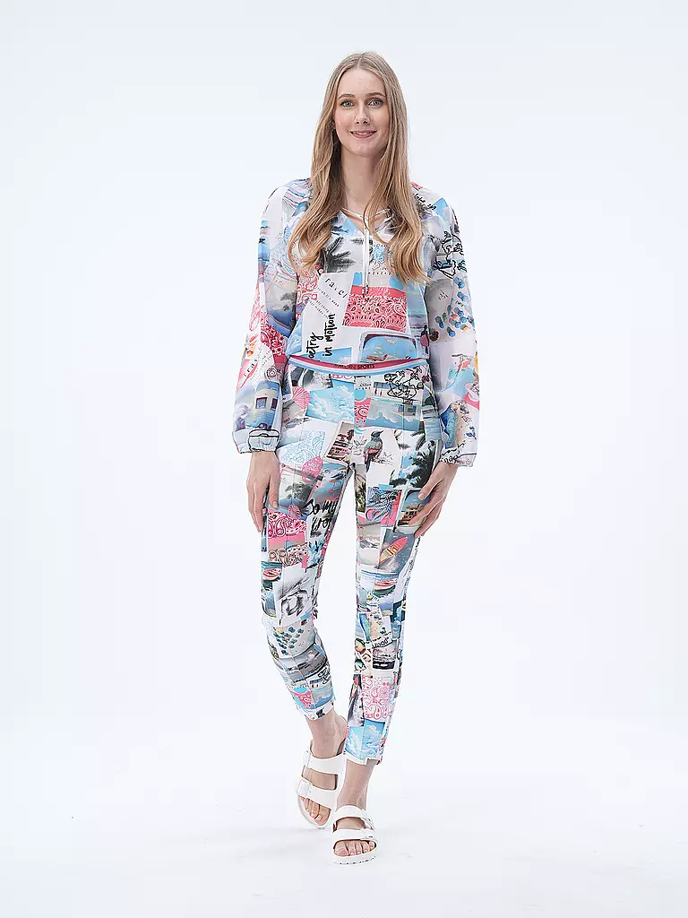 MARC CAIN | Hose Legging Slim Fit 7/8 SOFIA | Rouge